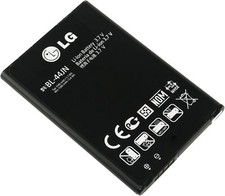 LG BATTERIA LITO ORIGINALE BL-44JN 1500mAh PER OPTIMUS L3 E400 L3-2 E430 L5 E610 na sprzedaż  Wysyłka do Poland