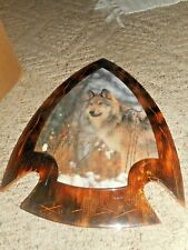 Wolf plaque wall for sale  Lancaster
