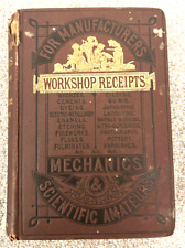 Manufacturers workshop receipt for sale  HAMPTON