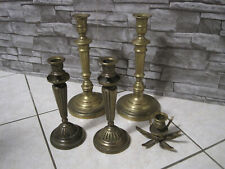 Lot bougeoirs bronze d'occasion  Azay-le-Rideau