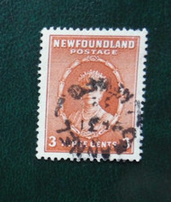 Newfoudland postage three gebraucht kaufen  Mühlhausen/Thüringen