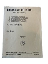 Usado, Brinquedo de Roda (The Toy Wheel) H. Villa-Lobos For Piano Music Book comprar usado  Enviando para Brazil