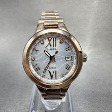 Relógio Casio Sheen SHW-1700 feminino 26 mm mostrador branco tom dourado data rodadas comprar usado Relógio Casio Sheen SHW-1700 feminino 26 mm mostrador branco tom dourado data rodadas comprar usado  Enviando para Brazil