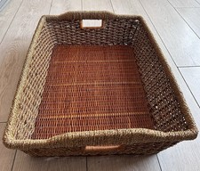 Large vintage wicker for sale  CLACTON-ON-SEA