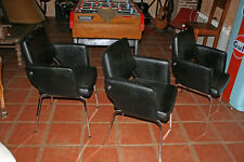 Fauteuil industriel noir d'occasion  Verfeil