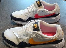Tênis esportivo Nike Air Max SC - Branco/laranja laser - Tamanho M 11.5 - HF4857-100, usado comprar usado  Enviando para Brazil