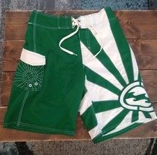 Shorts Billabong Andy Irons 3X World Champ Rising Sun Board tamanho 29 verde e branco  comprar usado  Enviando para Brazil