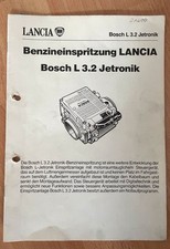 Betriebsanleitung bosch jetron gebraucht kaufen  Taunusstein
