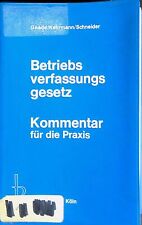 Betriebsverfassungsgesetz komm gebraucht kaufen  Koblenz