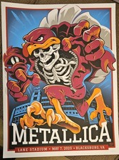 Metallica m72 tour for sale  Raleigh