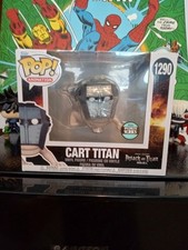 Funko Pop! Attack On Titan - Carrinho Titan #1290 Specialty Series + protetor comprar usado  Enviando para Brazil