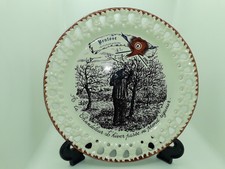 Ancienne assiette calendrier d'occasion  France