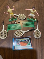  Decorações de bolo vintage para jogadores de tênis , usado comprar usado  Enviando para Brazil