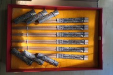 Essstäbchen holz set gebraucht kaufen  Berlin