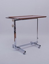 Mesa Auxiliar Plegable Bremshey Variett Enrollable Cromo Y Imitación Madera 1.Z, usado comprar usado  Enviando para Brazil