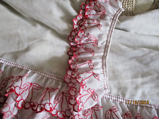 Paire voilage vintage d'occasion  Chârost