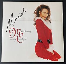 MARIAH CAREY AUTÓGRAFO ASSINADO FELIZ NATAL ÁLBUM DE VINIL LP BECKETT CERTIFICADO DE AUTENTICIDADE, usado comprar usado  Enviando para Brazil