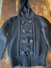 Cardigan nero uomo usato  Rubiera