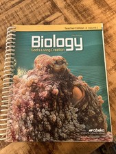 Abeka grade biology for sale  Greenville