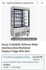 Atosa ylm480b 1000mm for sale  POOLE