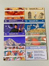 COLLECTION 8 ANCIENNES TELECARTES SUISSE / SWITZERLAND PHONECARDS RARE A SAISIR comprar usado  Enviando para Brazil