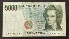 5000 lire bellini usato  Italia