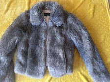 Faux fur grey for sale  ULVERSTON