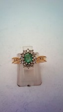Hallmarked gold emerald for sale  UK