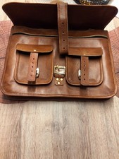 Tasche leder vintage gebraucht kaufen  Bielefeld