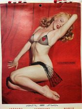 Raro calendario playboy usato  Torino