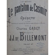 Billemont pantalon casimir d'occasion  Blois