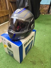 Shark motorcycle helmet for sale  BOURNEMOUTH