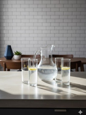 Glass pitcher glasses for sale  Nampa