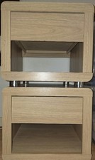 Bedside oak effect for sale  LONDON