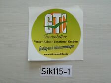Grand autocollant gti d'occasion  Vieux-Condé