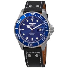 Usado, Relógio masculino Invicta Pro Diver mostrador azul moldura azul couro preto 22068 comprar usado Usado, Relógio masculino Invicta Pro Diver mostrador azul moldura azul couro preto 22068 comprar usado  Enviando para Brazil