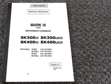 Kobelco sk400 mark for sale  Dubuque