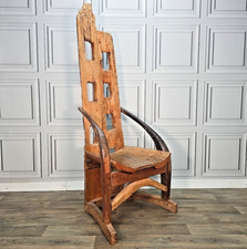 Vintage rustic throne for sale  SPILSBY