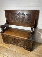 Antique solid oak for sale  BOURNEMOUTH
