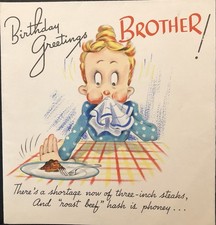 Vtg birthday greeting for sale  Hobe Sound