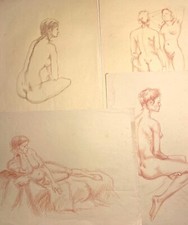 Grandi disegni sanguigna usato  Roma