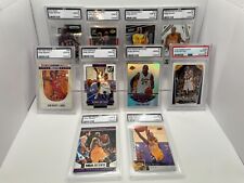 Lote de 10 cartas Kobe Bryant com (1) joia com classificação PSA em perfeito estado 10 Los Angeles Lakers, usado comprar usado  Enviando para Brazil