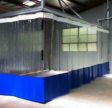 Usado, Gabinete cortina cabine pintura carroceria automotiva industrial comercial PVC transparente comprar usado  Enviando para Brazil