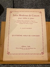 Gallois montbrun solo d'occasion  Rennes