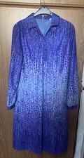 Kleid blau lila gebraucht kaufen  Roßtal