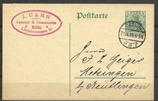 1916 ganzsachenpostk 5 gebraucht kaufen  Leipzig