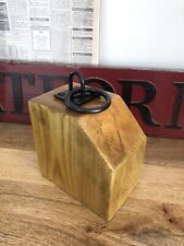 Wooden door stop for sale  BERKHAMSTED
