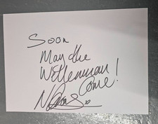 Signed nathan evans for sale  GLASGOW