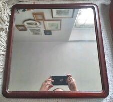 Vintage square mirror for sale  ST. AUSTELL