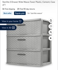 Drawer drawers wide for sale  Columbia